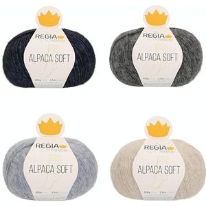 Regia Schachenmayr Premium Alpaca Soft, Set 01 handbreigaren