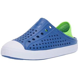 Skechers Guzman Steps Aqua Surge, sandalen voor jongens, Blauw Groen
