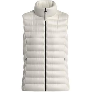 s.Oliver Gewatteerd damesvest met opstaande kraag, 0330 wit, 38