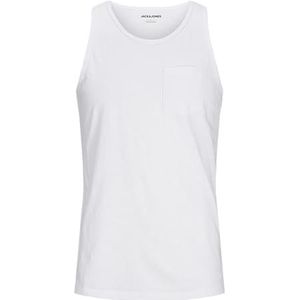 Jack & Jones - Tanktop - Groen - Katoen - Normale Pasvorm