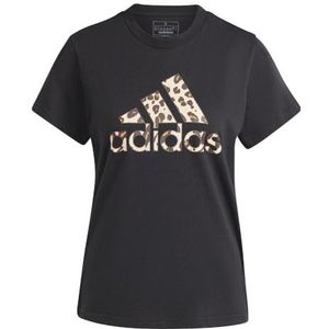 adidas T-shirt met dierenprint voor dames
