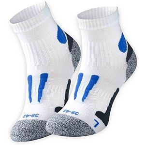 STARK SOUL Unisex 2074_A sokken, wit-blauw, 39-42 EU