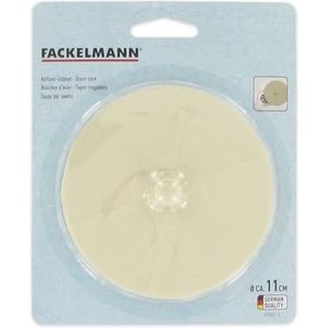 Fackelmann 61042 wastafelplug Rubber, Beige, 11 cm