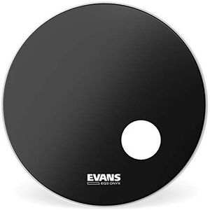 Evans BD24RONX 60,9 cm (24 inch) basdrumvel Onyx resonantie 0,19 mm zwart