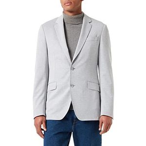 Hackett London Heren Hbone Knit Cc Jacket, 905, lichtgrijs, 34 NL