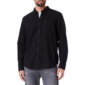 Lee - Button Down - Overhemd - Zwart - Lange Mouwen