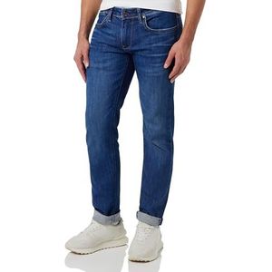 Pepe Jeans Skinny Fit Jeans voor heren, Blauw (Denim-vx3), 38W / 30L
