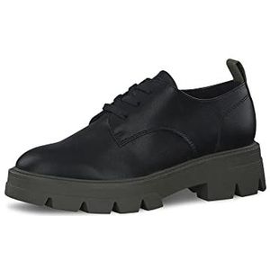 s.Oliver Dames 5-5-23700-39 sneakers, zwart/kaki, 36 EU