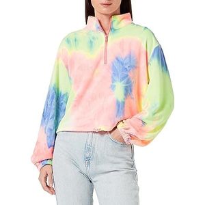 libbi Dames Sweatpullover 23930102, Roze Meerkleurig, M, Roze Veelkleurig, M