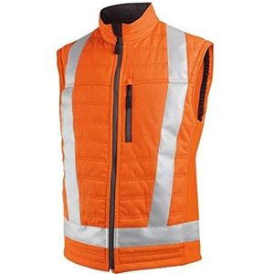 BP® Gilet - Gewatteerd - Hoge Zichtbaarheid - Zwart - Katoen/Polyester