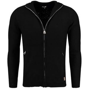 Key Largo Gebreid vest 'ELEVATOR'  zwart