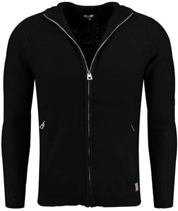 Key Largo Gebreid vest 'ELEVATOR'  zwart