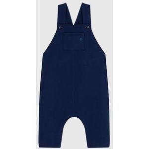 Petit Bateau Lange tuinbroek voor babyjongens, Blauw, 24 Maanden
