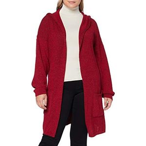 Mavi Vest met capuchon voor dames, Rood (Rio Red), M