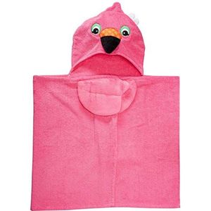 Zoocchini 100 procent katoen kinderen Hooded handdoek, Franny de Flamingo