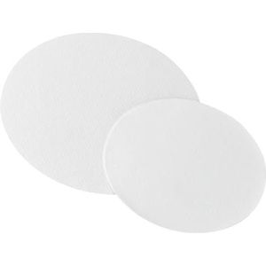 Macherey & Nagel ML-0214 Borosilkat Glasmicrovezel rond filter met bindmiddel, wit, soort MN 85/70, 2,5 cm diameter, 100 stuks