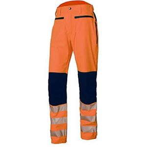 Top Swede 6818-20-09 Model 6818 Hi Vis Wind En Waterdichte schelpbroek, oranje, maat XXXL