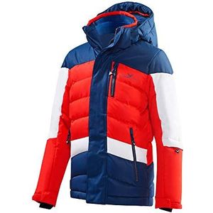 Black Crevice Kinderen ski-jack, blauw/rood/wit, 140