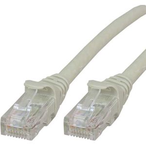 Microconnect UTP650BOOTED 50m Cat6 U/UTP (UTP) Grey netwerkkabel Grijs