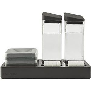 NAPKIN® Creho set serveerset voor gecomprimeerde droogdoeken/servetten bij uitstek geschikt voor ontvangst- en wachtruimtes