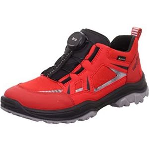 Superfit Jupiter sneakers voor jongens, Rood Zwart 5010, 39 EU