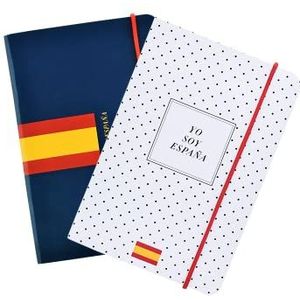 ESPAPRINT notitieboeken met tassen, Olé en Middellandse Zee, 2 stuks