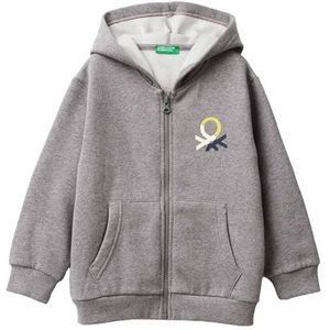 UNITED COLORS OF BENETTON Sweatvest  navy / geel / grijs gemêleerd / natuurwit