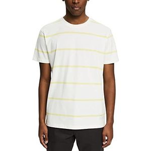 ESPRIT Heren T-shirt, 112/Off White 3, S