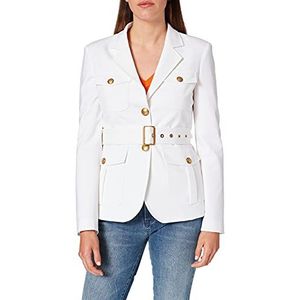Pinko Trissa Damesblazer, Z05_wit-sneeuwwit, S