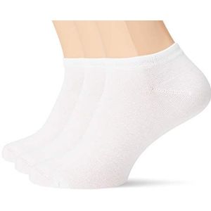 Dim Basic Coton 4 Sokken voor heren, wit (wit), one size