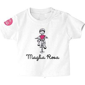 Giro Italia Maglia6-12 T-shirt, wit, 6-12 maanden, uniseks