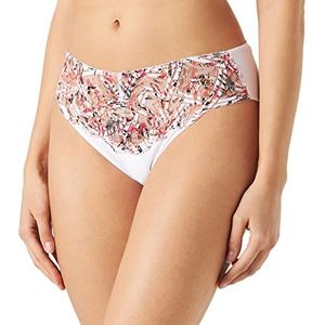 Sans Complexe Elise Fantaisy 60PAH62 Slip, bedrukt, Tropical wit, 46/48