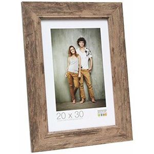 Deknudt Fotolijst, hout, bruin, 50 x 50 cm