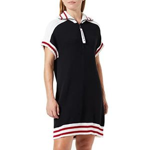 Love Moschino Dames Comfort Fit no-Sleeved Dress, Zwart, 40