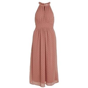 Vila - Viedee - Avondjurk - Donkerblauw - Chiffon - Mouwloos