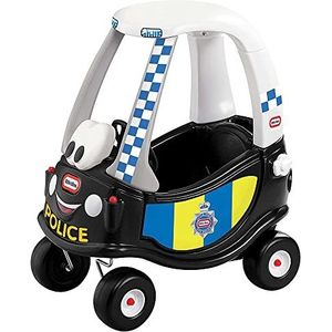 Little Tikes Patrol Police Cozy Coupé Car - Speelgoedauto met Echte Toeter, Klik-Contactschakelaar en Tankdop