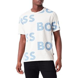 BOSS tecool T-shirt voor heren, Open Wit, S