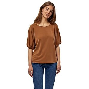 DESIRES Dames Elara Blouse, Rubber Brown, XS