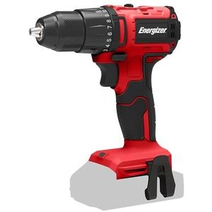 Accuboormachine Energizer 20 V - 40 Nm, 0-1850 rpm, 10 mm boorhouder, koppelinstellingen, zachte handgreep - riemclip - batterij niet inbegrepen