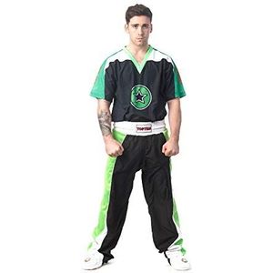 TopTen Kickboxuniform""Star"", zwart - groen, XXL