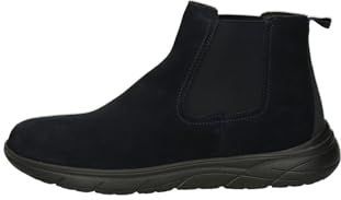 Geox - Portello A - Enkellaarsjes - Zwart