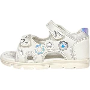 Lumberjack Whippy, sandalen voor meisjes en jongens, Wit Zilver, 23 EU