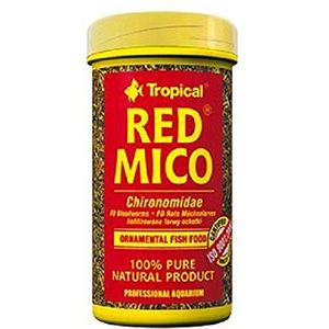 TROPICAL Red Mico Voeding voor aquaria, 100 ml, 3 stuks