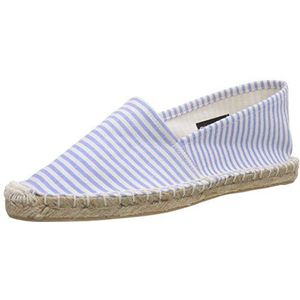 PIECES HAISHA ESPADRILLOS STRIPE CLEAR BLUE, dames espadrilles, meerkleurig helder blauw, 42 EU