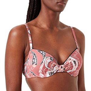 ESPRIT Gerecycled: gewatteerde bikinitop, roze (blush), 75D