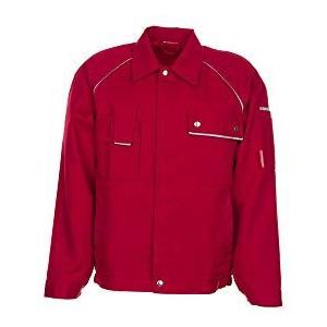 Planam werkjas Canvas 320, maat 58, rood, 2117058