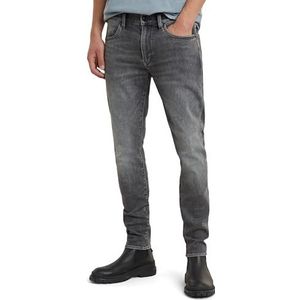 G-Star RAW - Skinny Broek - Groen - Volnerf Rundleer - Versterkt Met Klinknagels