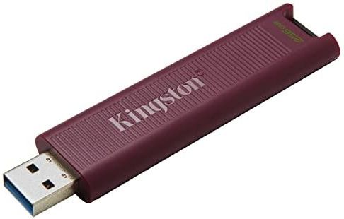 Kingston - DataTraveler Max - USB-stick - 256 GB - USB 3.2 Gen 2 - Tot 1000 MB/s Lezen