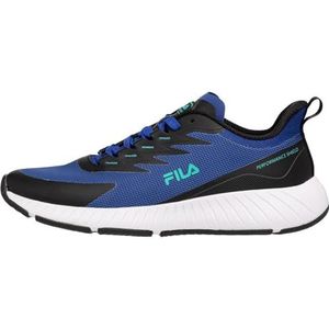 FILA Novanine Guard hardloopschoen voor heren, blauw kwartsblauw turquoise, 47 EU, Blue Quartz Blue Turquoise, 47 EU