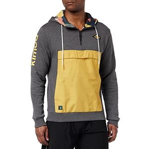 Kimoa The Peak Sweatshirt voor volwassenen, uniseks, zwart